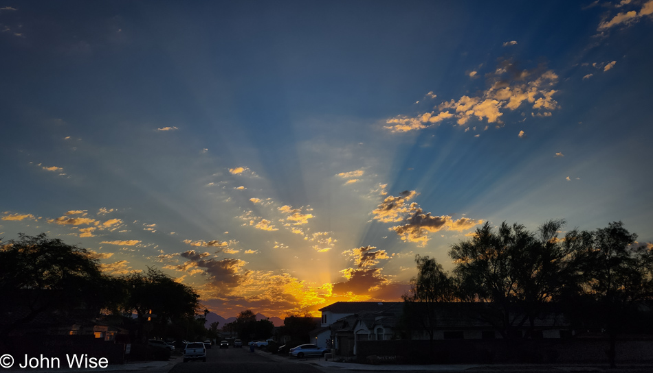 Sunrise in Phoenix, Arizona