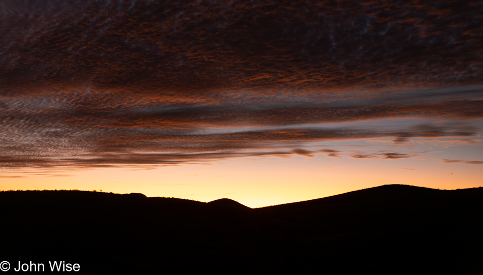 Looking west near Duncan, Arizona