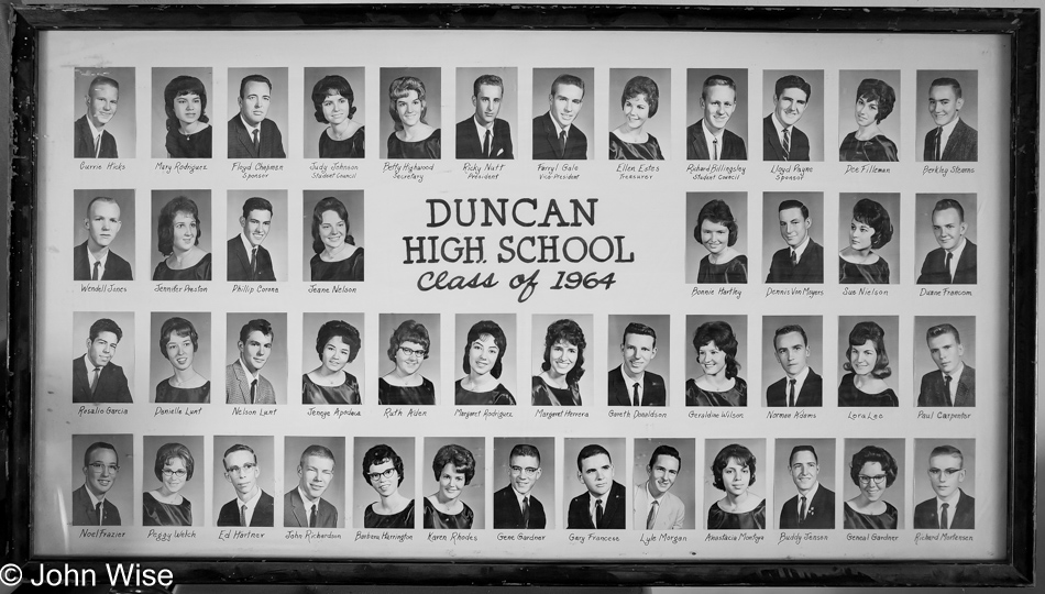 Duncan High School Class of 1964 from Duncan, Arizona